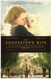 The Zookeeper's wife, Holocaust movie